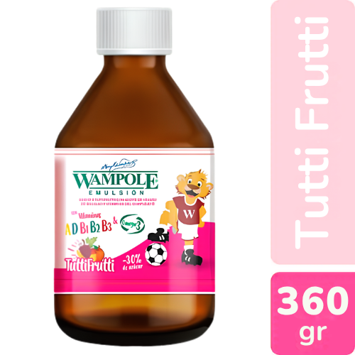 WAMPOLE EMULSION SABOR TUTTI FRUTTI 360ML